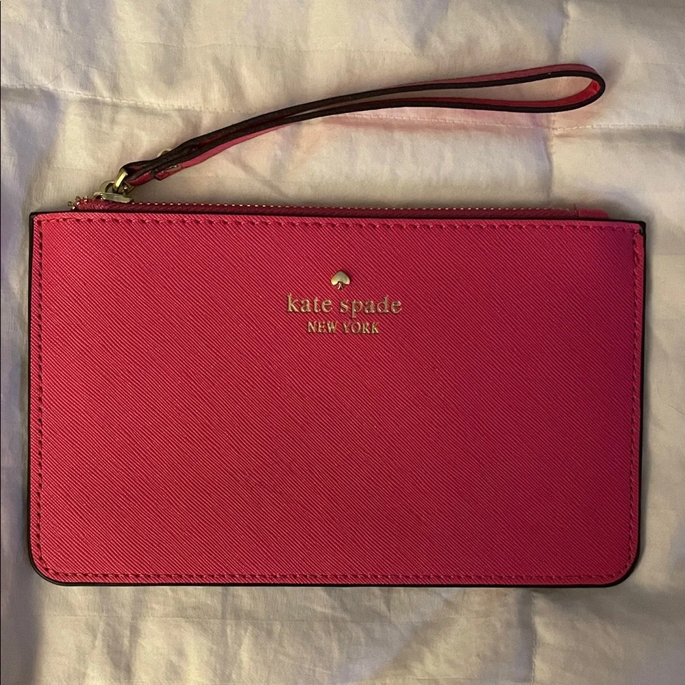 Kate Spade Vibrant Pink Clutch - Picture 1 of 2